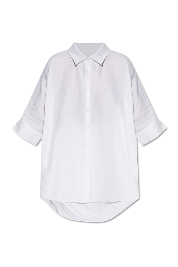Posse Shirt with linen trim