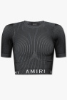 Abercrombie & Fitch Vit v-ringad t-shirt med logga