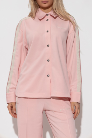 Palm Angels Hemd mit aufgesticktem Logo