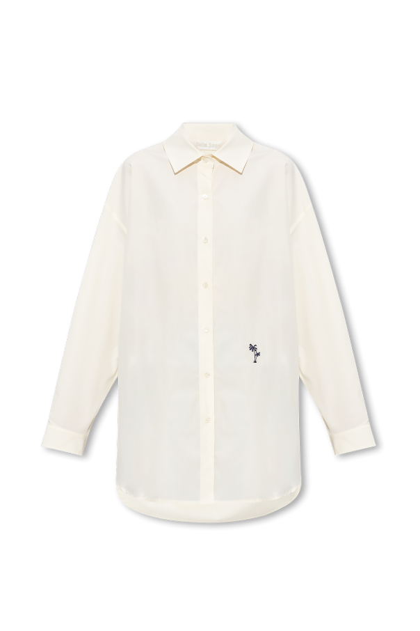 Palm Angels Oversize shirt in cotton