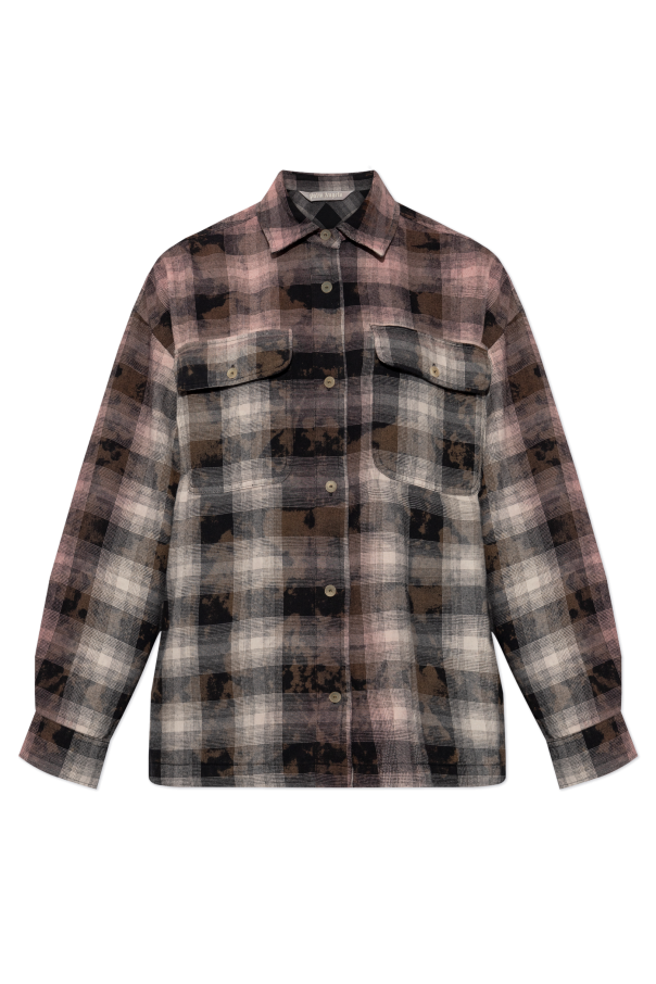 Checked pattern shirt od Palm Angels