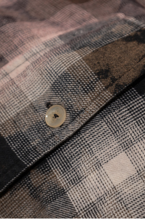 Palm Angels Camisa con estampado de cuadros