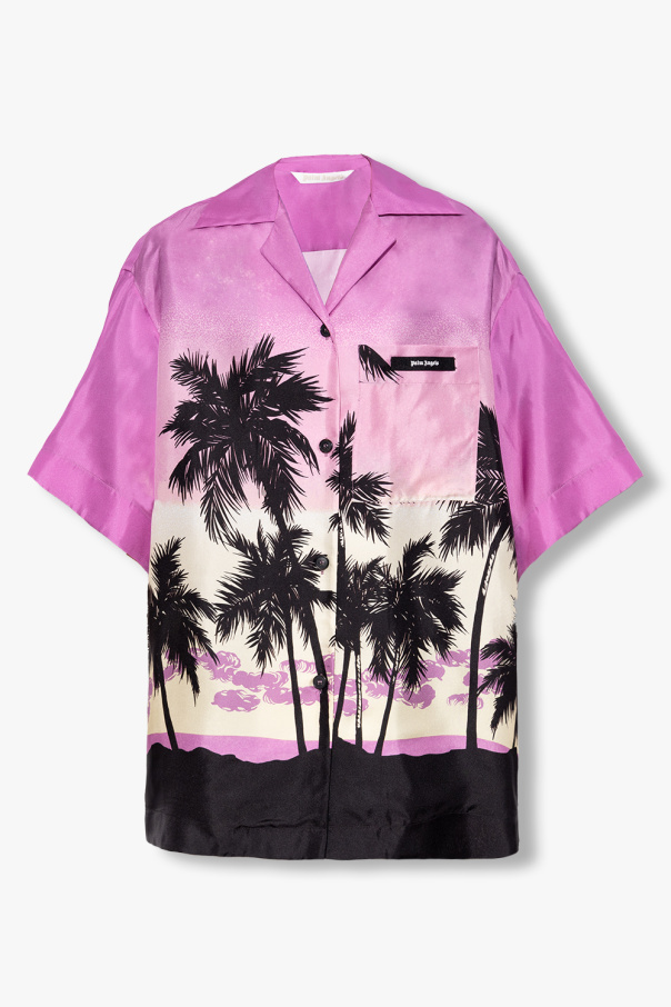 Palm Angels Jedwabna koszula