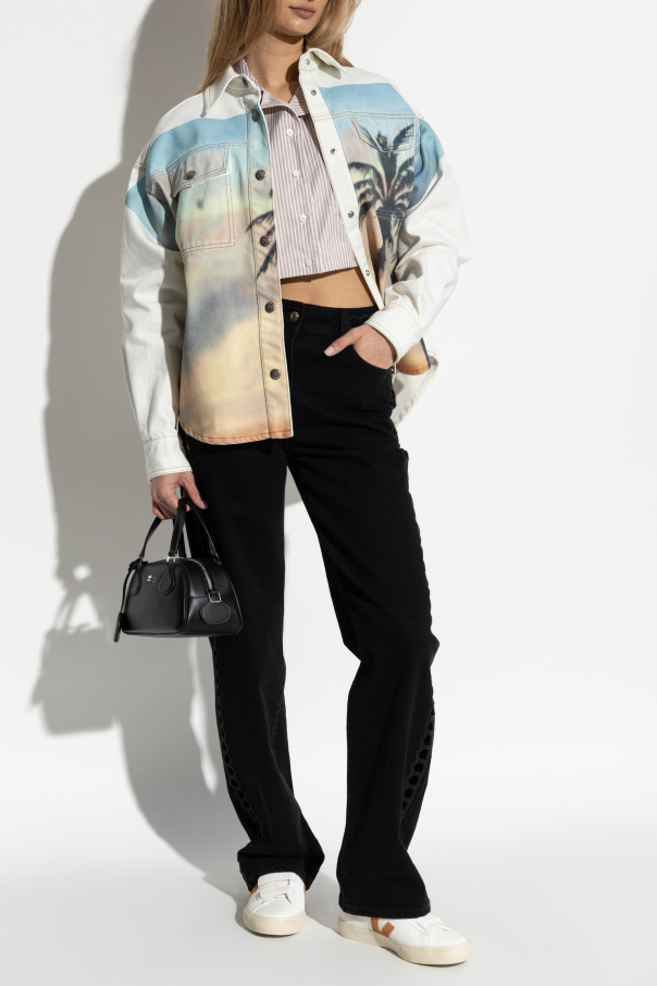 Palm Angels Hemd mit Streifenmuster