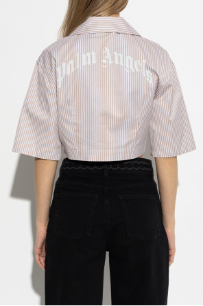 Palm Angels Hemd mit Streifenmuster