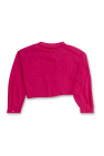 Jacquemus Kids PINK Cropped asymmetrical shirt