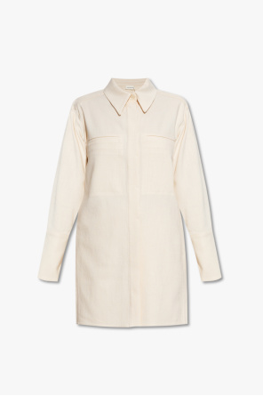 Proenza Schouler White Label jacquard-pattern mid-length skirt