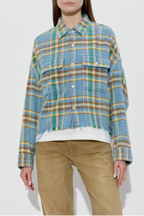 R13 Koszula z surowym wykończeniem