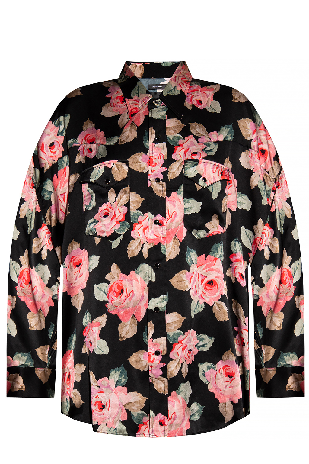 R13 Floral-printed shirt