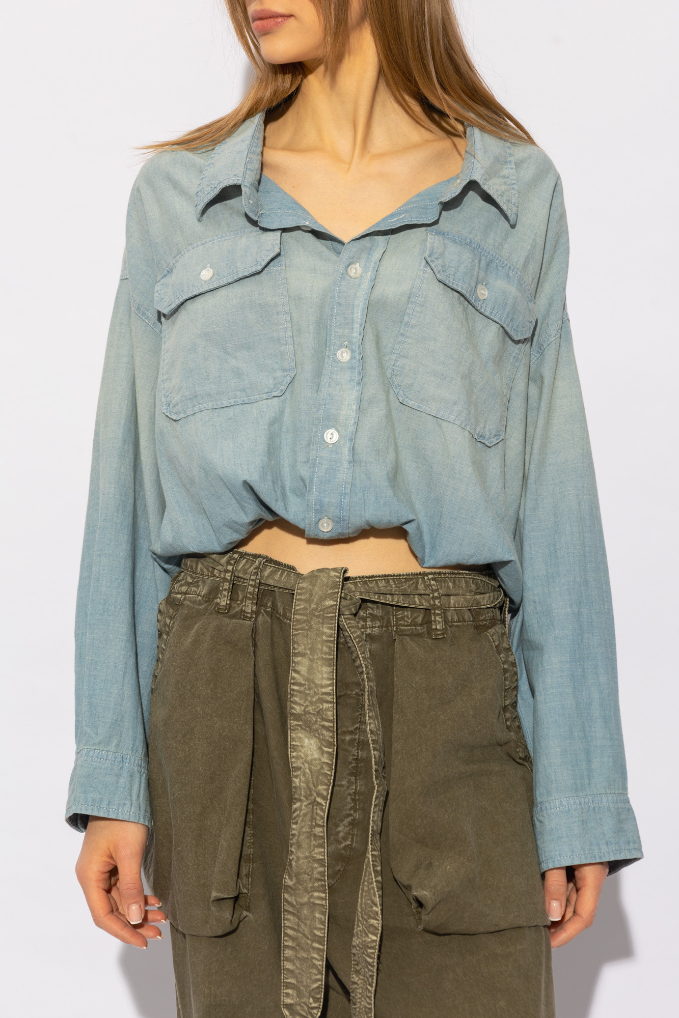 R13 Denim top