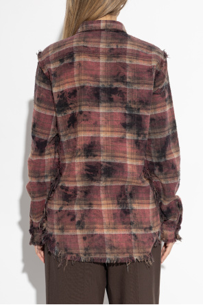 R13 Shirt with a vintage effect