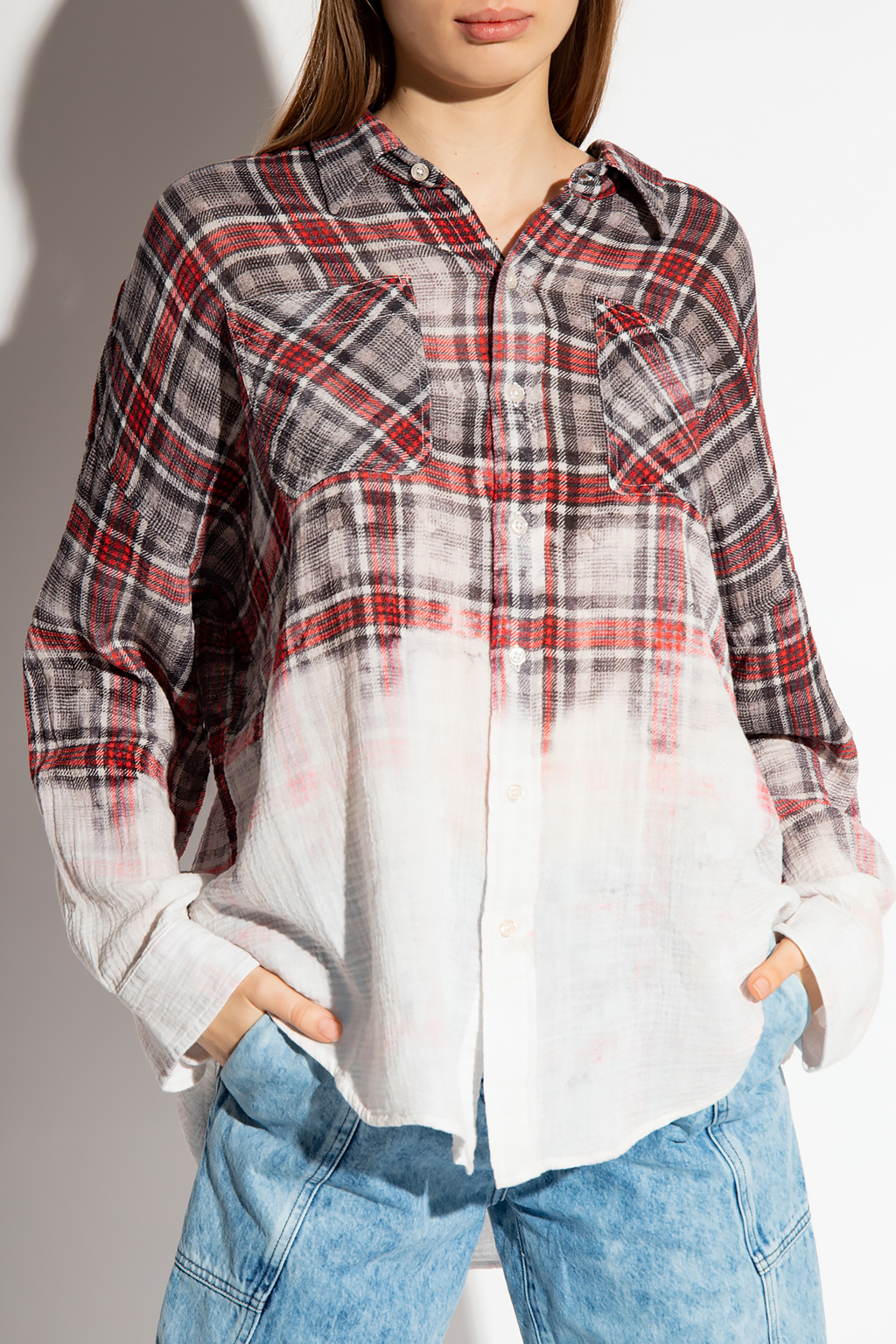 R13 Checked shirt