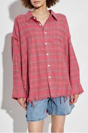 R13 Cotton shirt in ‘oversize’ style