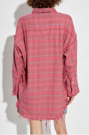 R13 Cotton shirt in ‘oversize’ style