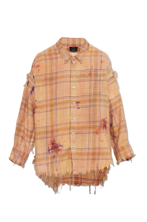Shirt with a vintage effect