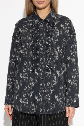 R13 Koszula z motywem kwiatowym