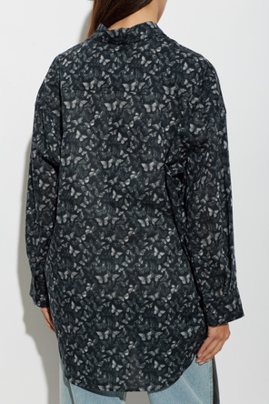 R13 Oversize shirt with print