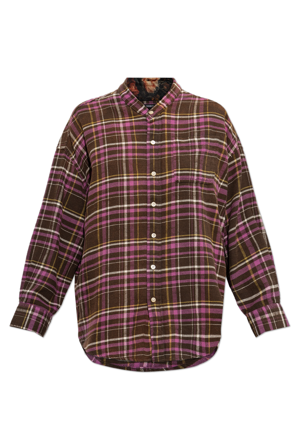 Plaid Pattern Shirt od R13