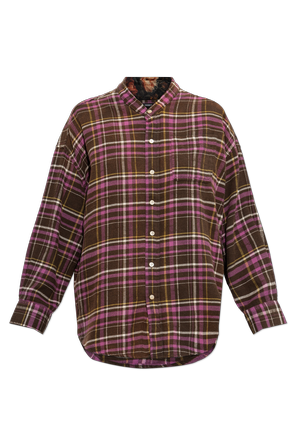 Camisa con estampado de cuadros