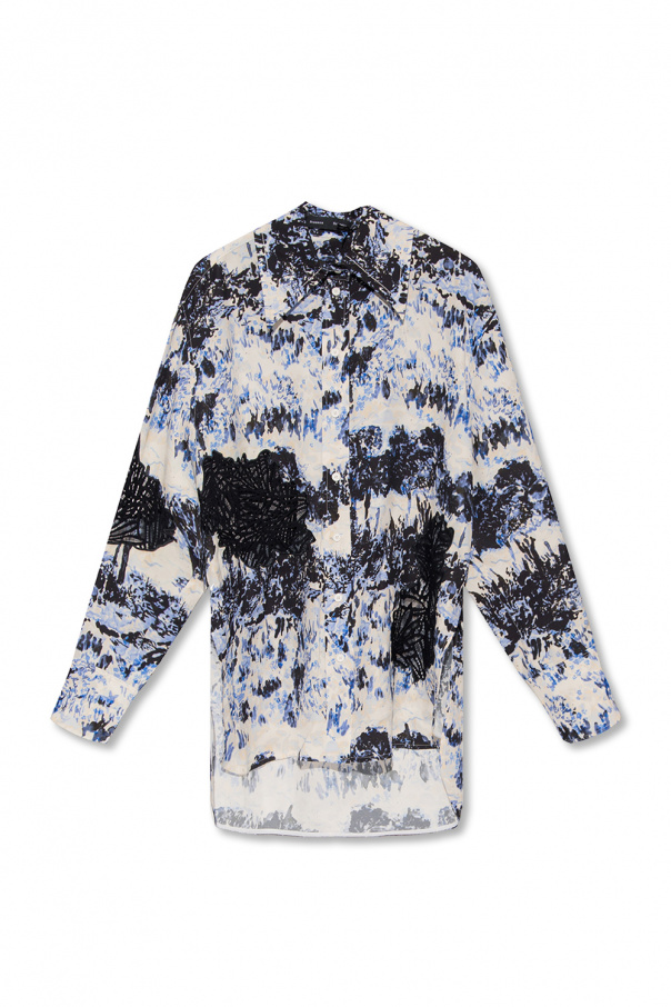 proenza leather Schouler Patterned shirt