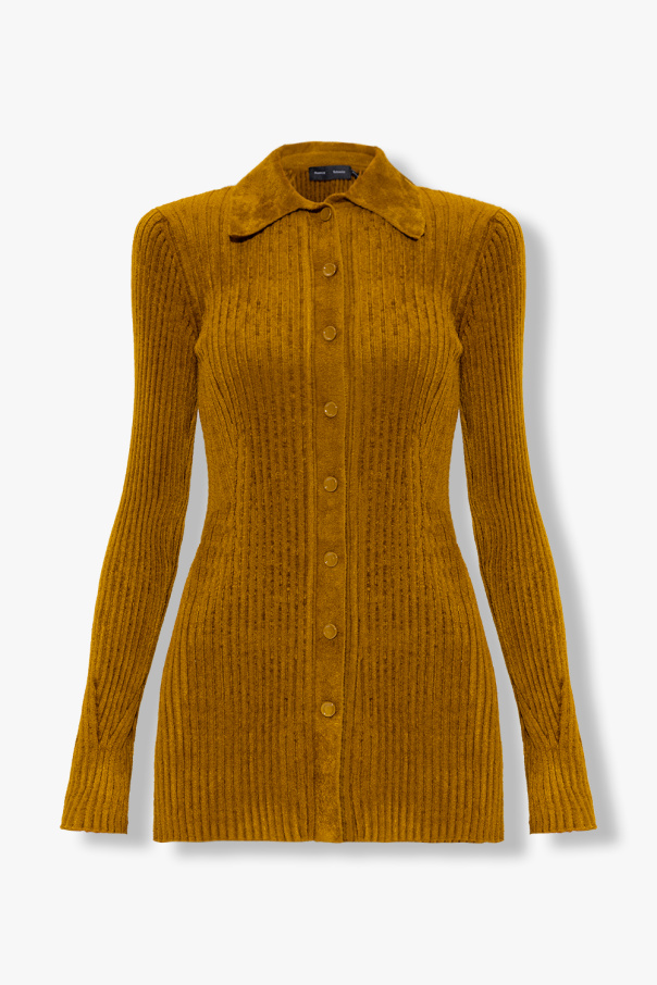 Proenza single-breasted Schouler Ribbed shirt