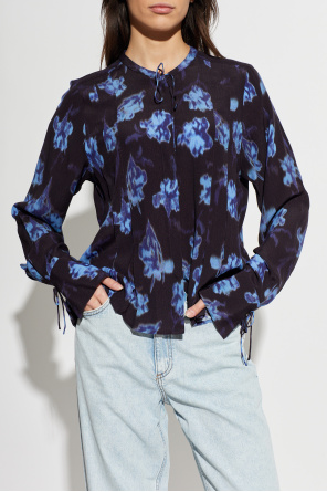 Rag & Bone  Bluse mit Bindung am Ausschnitt