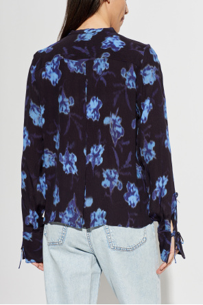 Rag & Bone  Bluse mit Bindung am Ausschnitt