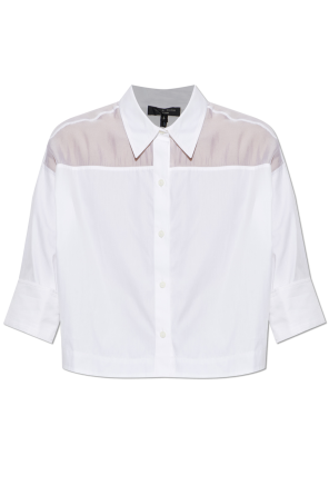 Short loose-fit shirt