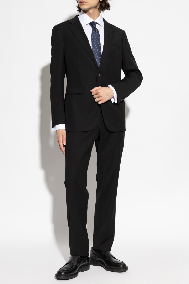 Brioni Hemd mit Manschetten für Manschettenknöpfe