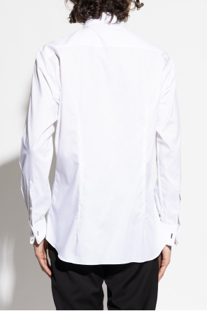 Brioni Hemd mit Manschetten für Manschettenknöpfe