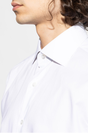 Brioni Hemd mit Manschetten für Manschettenknöpfe