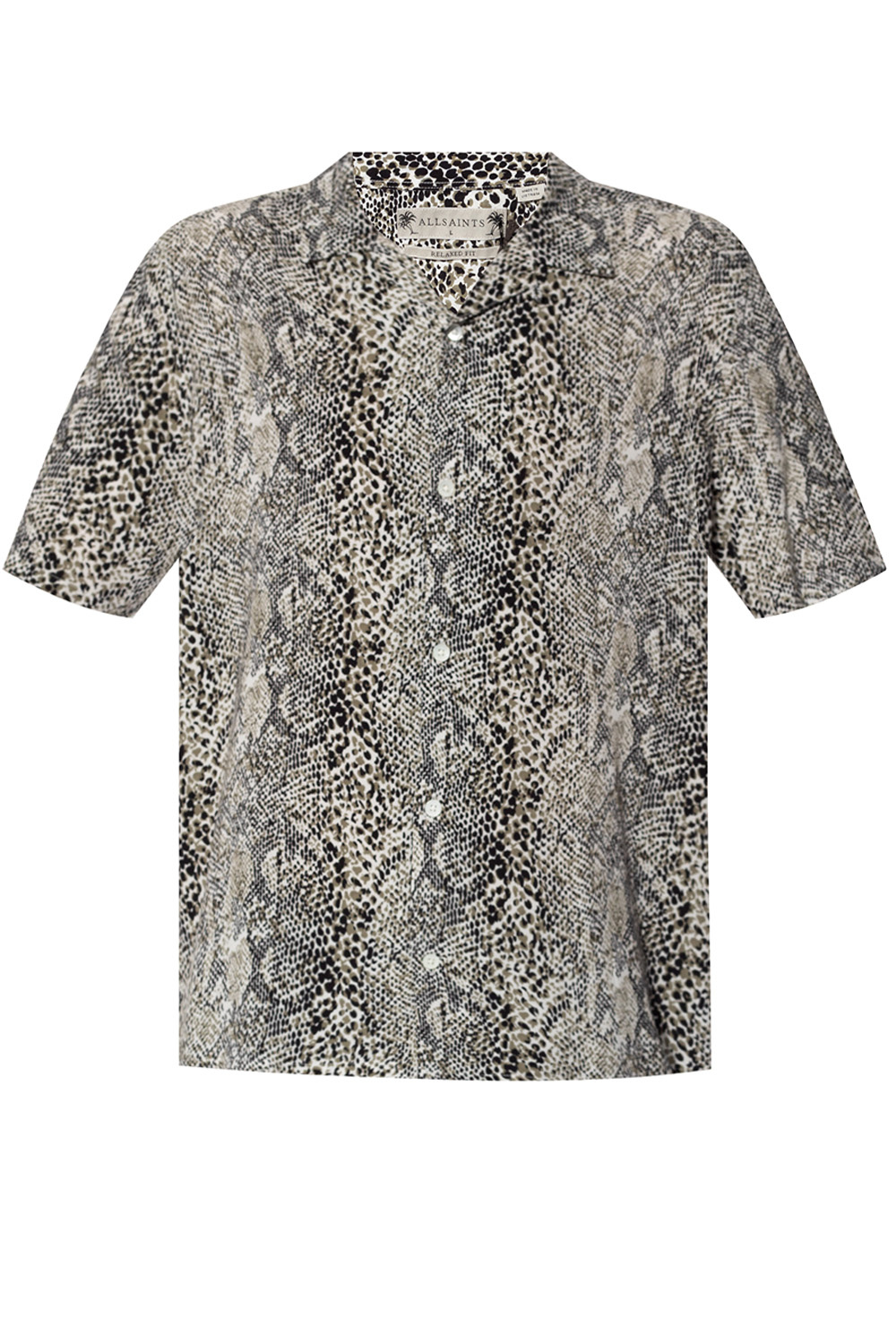 AllSaints ‘Reptilia’ patterned shirt