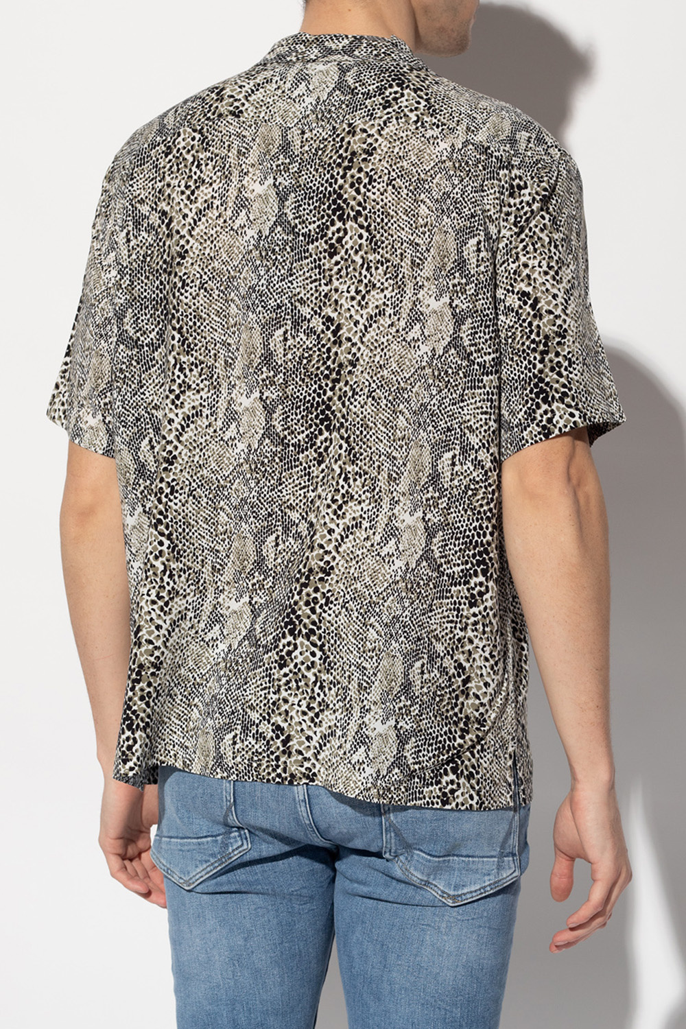 AllSaints ‘Reptilia’ patterned shirt