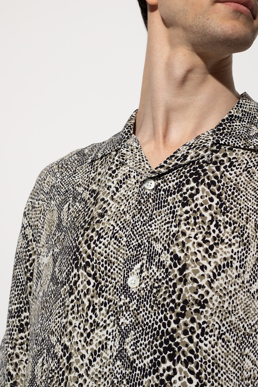 AllSaints ‘Reptilia’ patterned shirt