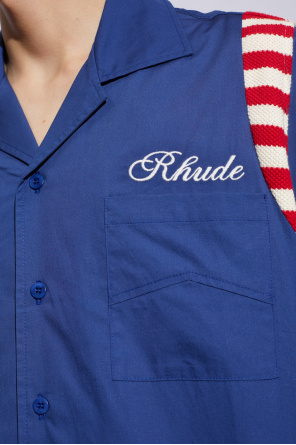 Rhude Shirt with logo