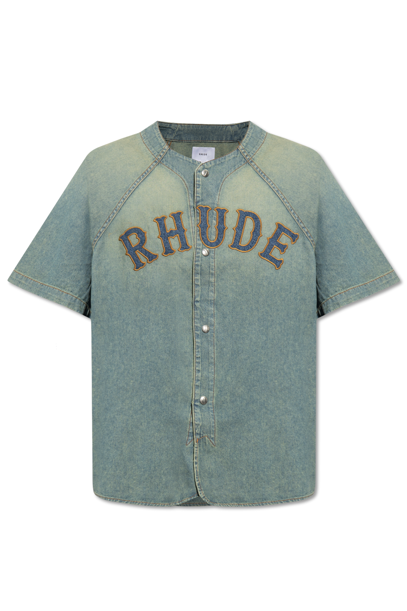 Rhude Denim Whistler shirt