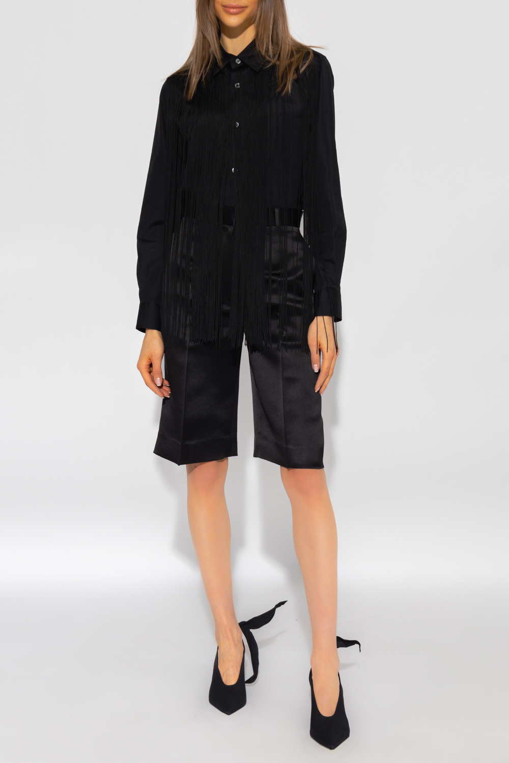 CDG by Comme des Garçons Fringed shirt