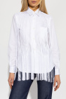 CDG by Comme des Garcons Fringed Lagerfeld shirt