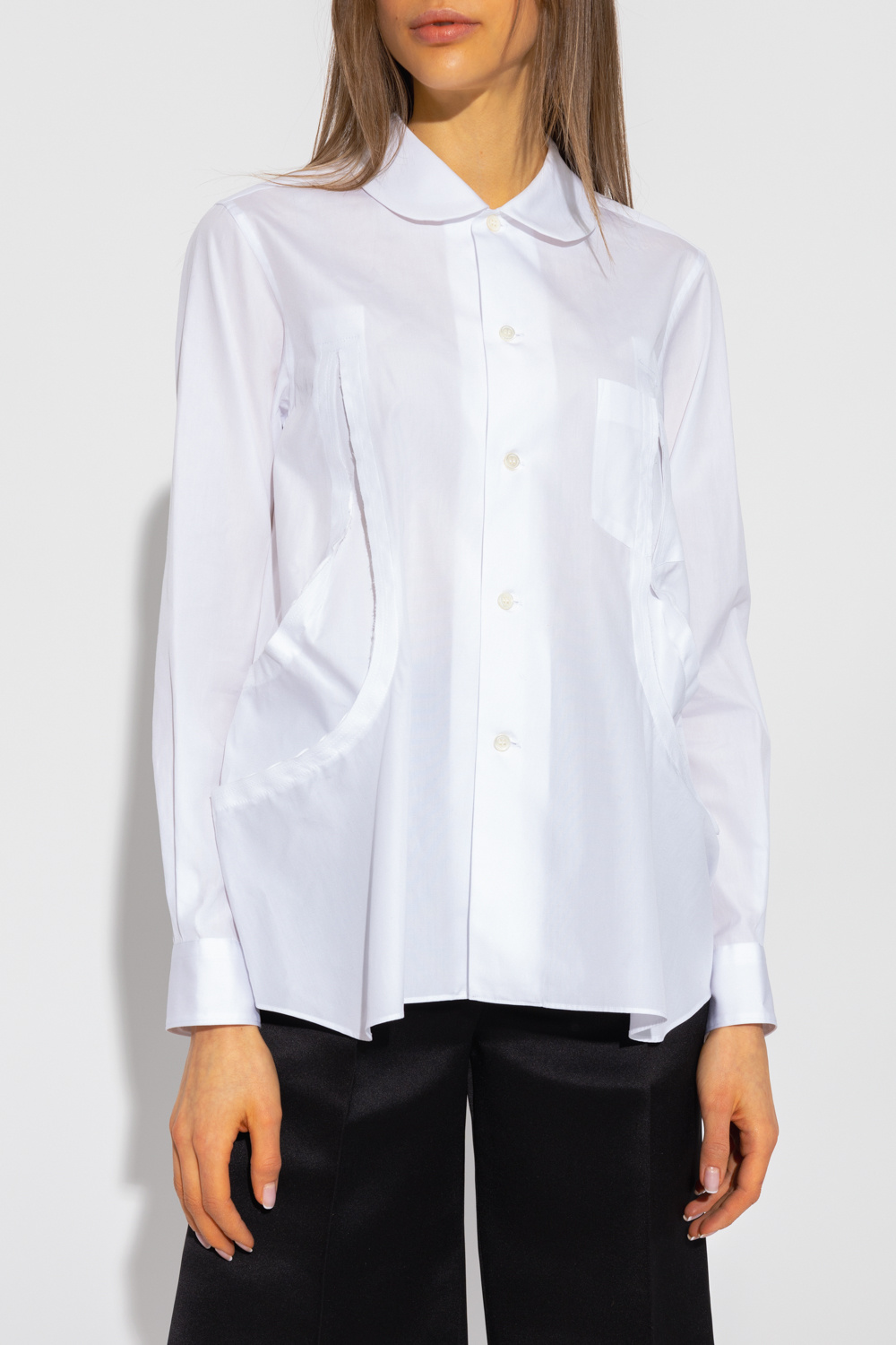 CDG by Comme des Garcons Cotton shirt with round neck