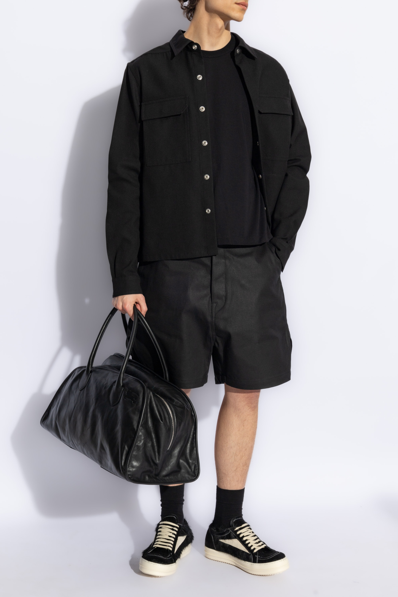 Rick Owens ‘Cropped’ Shirt