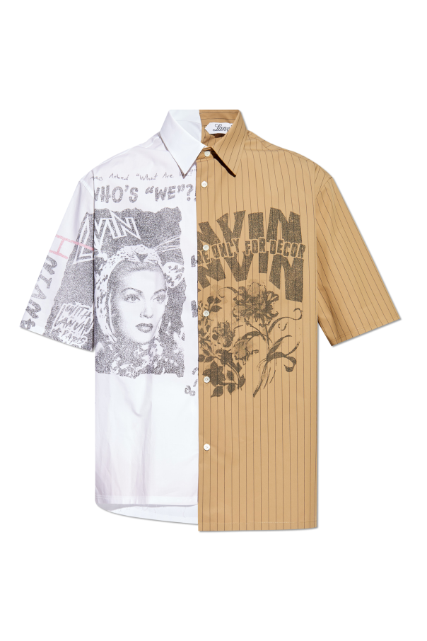 Shirt with short sleeves od Lanvin