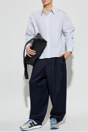 Camisa con estampado de rayas od Lanvin