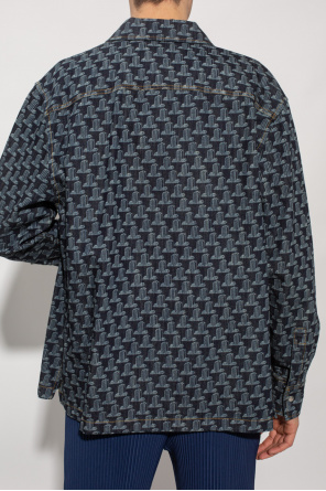 Lanvin Printed denim Sportswear shirt