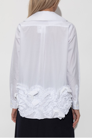 CDG by Comme des Garçons Shirt with decorative ruffles