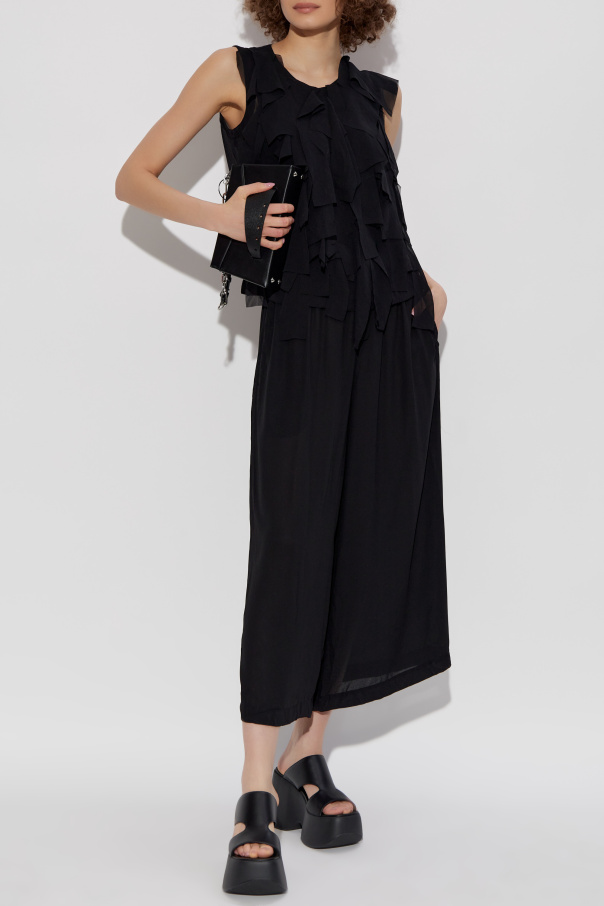 Black Ruffled top CDG by Comme des Garçons - Vitkac GB