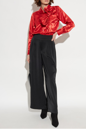 Blusa satinada con lazo decorativo od CDG by Comme des Garçons