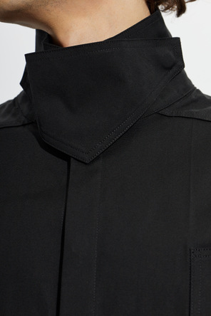 Rick Owens Shirt with a stand-up collar
