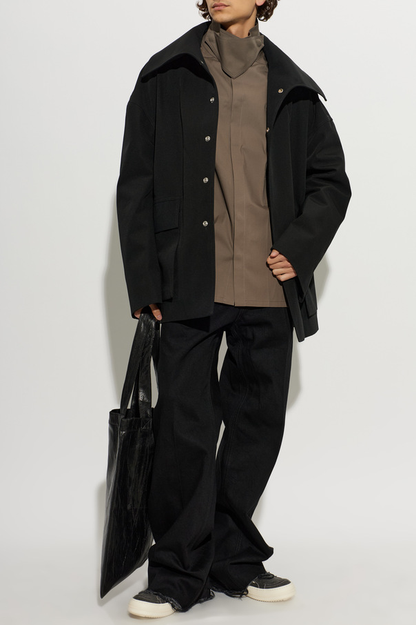 Rick Owens Hemd mit Stehkragen
