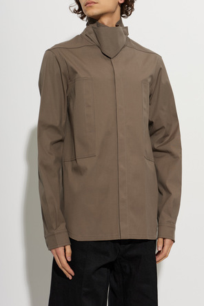 Rick Owens Hemd mit Stehkragen