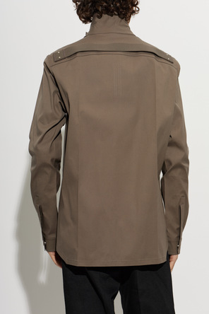 Rick Owens Hemd mit Stehkragen